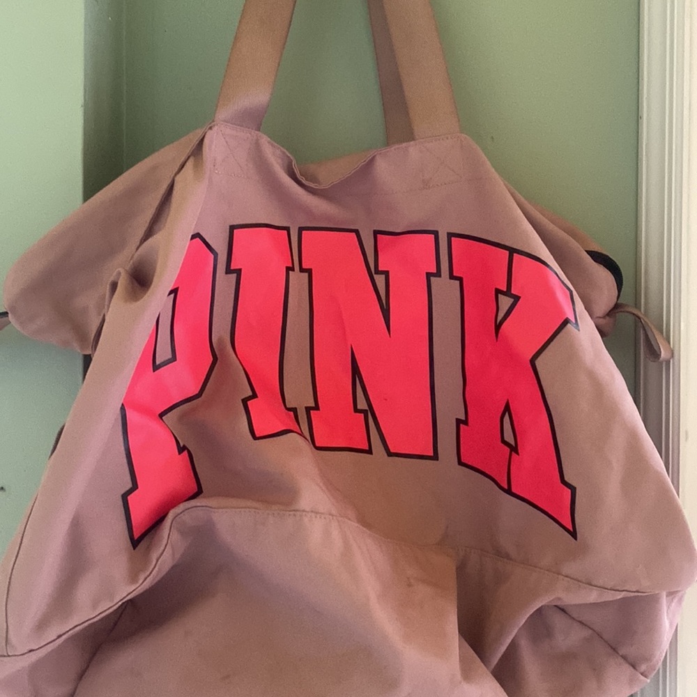 Pink Duffle Bag